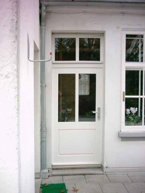Haustür im klassischen Stil - Renovierung bei Großmama